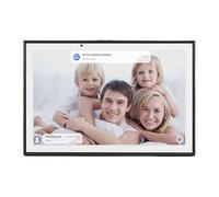 Oreilet Calendrier Numérique Intelligent 10,1", Tableau Planificateur Tâches Familiales écran Tactile Cadre Photo Numérique électronique Support Mural Bureau Calendrier électronique (Black)