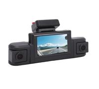 Oreilet Caméra de Rétroviseur pour Voiture, Caméra Tableau Bord 4 Canaux 1080P Avant et Arrière avec Capteur G, Aide au Stationnement Marche Arrière Recul pour Tableau Bord Voiture