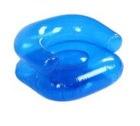 Oreilet Canapé Gonflable, canapé Gonflable Doux et Confortable en PVC Transparent pour Chambre à Coucher, Salon, Couloir, Balcon (Blue)
