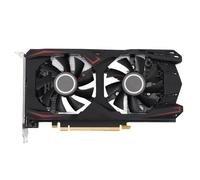 Oreilet Carte Graphique, RX 550ti Gaming Graphics Carte GPU, PCI Express 1.1 X 16, 6 Go GDDR5, 192 Bits, Ventilateur de Refroidissement Double, Prend en Charge 4k, pour Le Jeu PC