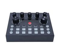 Oreilet Carte Son en Direct Mise à Niveau 2026, Interface Sonore Podcast Réduction Bruit avec Changeur Voix et Effets Mixage DJ et 16 Effets Fond pour les Jeux Chant Direct sur PC