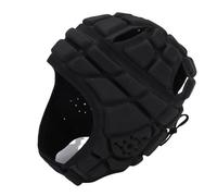 Oreilet Casque de Football, Casque à Coque Souple Respirant éponge EVA pour Adultes, Enfants, Tout-Petits, Jeunes, Couvre-Chef rembourré de Rugby pour Sports Football, Crosse (Black)