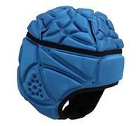 Oreilet Casque Football, Casque à Coque Souple Respirant pour Adultes, Enfants, Tout-Petits, Jeunes, Couvre-Chef rembourré de Rugby pour Sports, Casquette Mêlée, Crosse, Cyclisme (Blue)