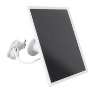 Oreilet Chargeur de Panneau Solaire, Panneau Solaire Imperméable IP65 Portable Caméra à Anneau Montage Mural avec Câble de Chargement de 9,8 Pieds pour la Came Caméra Cam Plus Pro