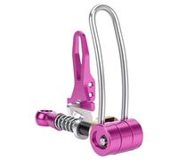 Oreilet Collier de Serrage de Tige de Selle pour Vélo Pliant 3sixty, Goupille de Dégagement Rapide pour Tige de Selle Vélo, Boulon Serrage Tube TigeSelle en Alliage D'aluminium (PURPLE)