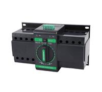 Oreilet Commutateur de Transfert Automatique à Double Puissance, 4P 125A, Isolation qualité PC, ATS 2 en 1, Commutateur Générateur à Double Puissance, CommutateurGénérateur Manuel