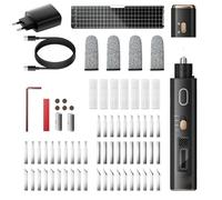 Oreilet Couteau Coupe à Ultrasons 40 KHz, Outil Coupe Artisanal Portatif, Coupeur PCB Portable avec 2 Modes Coupe, Lumière LED pour L'impression 3D en Plastique, Bois, Résine (Prise UE)