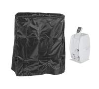 Oreilet Couverture Pompe Spa, Couverture Chauffage Spa en Tissu Oxford Imperméabilisant avec Revêtement Résistant, Installation Facile pour Système de Chauffage Extérieur 43x38x54cm