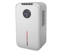 Oreilet Déshumidificateurs pour la Maison, Déshumidificateur Réservoir D'eau Calme 2,5 L avec Arrêt Automatique, Filtre Animaux Compagnie, Tuyau Vidange, Retrait l'humidité (Prise UE)