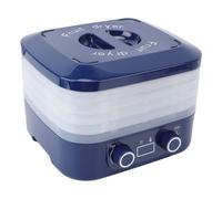 Oreilet Déshydrateur Alimentaire à 5 Plateaux, Machine de Séchage électrique avec Contrôle de Température et Minuterie pour Fruits, Légumes et Viandes (Prise UE 220V)