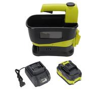 Oreilet Épandeur de Semences sans Fil, épandeurs de Sel à Batterie, épandeur de Diffusion en Engrais Portable pour Les Graines Gazon de Jardin à Pelouse Disponibles Toute l'année.