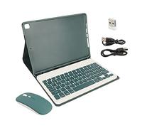 Oreilet Étui au Clavier pour Air3 10.5 ", Pro 10.5", 10,2 "7/8/9, étui de Tablette Intelligente avec Clavier Magnétique Bluetooth Détachable, Souris, Porte-Stylo, Angle Réglable (Green)
