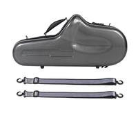 Oreilet Étui pour Saxophone Alto en Mi Bémol, Intérieur en Peluche, étui Rigide de Transport Portable avec Serrure Combinaison, Bandoulière Amovible, étui Léger pour Instrument de Musique