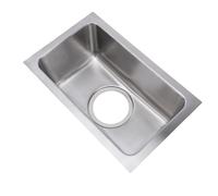 Oreilet Évier de Bar à un Seul Bac, Lavabo de Cuisine pour le Lavage des | Remplacement d\'évier de camping-car en acier inoxydable, avec filtre à panier, pour cuisine, salles de bains, camping-car,