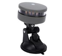 Oreilet Feu de Navigation pour Bateau, Feu D'ancrage LED pour Bateau, Lumière D'arc Blanche Chaude Marine Portable avec Base à Ventouse, Haute visibilité 2 NM, pour Pêche Ponton