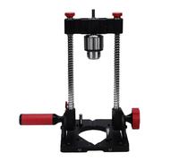 Oreilet Guide de Perçage Portable pour Trous Inclinés ou Droits | Réglable de 0 à 60 degrés, mandrin de 13 mm, double ressort, alliage d\'aluminium, aide au chevillement, fixation sur