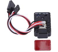 Oreilet Gyroscope à sensibilité Réglable pour Voiture Télécommandée Haute stabilité, Gyroscope à 2 Essieux avec Capteur de Vibrations pour Crawler, Bateau de Course et Drift Truck