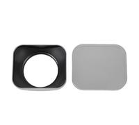 Oreilet Hotte Lentille Caméra, Alliage D'alliage Aluminium CNC Protection D'objectif Calcul Barre du Capuchon avec Capuchon, Blocage Lumière Efficace et Anti-réflexion (43MM)