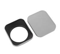 Oreilet Hotte Lentille Caméra, Alliage D'alliage Aluminium CNC Protection D'objectif Calcul Barre du Capuchon avec Capuchon, Blocage Lumière Efficace et Anti-réflexion (52 mm)