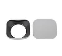 Oreilet Hotte Lentille Caméra, Alliage D'alliage Aluminium CNC Protection D'objectif Calcul Barre du Capuchon avec Capuchon, Blocage Lumière Efficace et Anti-réflexion (46MM)