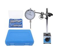 Oreilet Indicateur de Mobilisation avec Support de Base Magnétique, Indicateur de Test de Cadran Magnétique Amm Long avec Ajustement Fin, 0-1,0" Gage de Testeur, Précision de 0,001"
