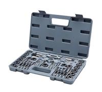 Oreilet Jeu de Tarauds et Filières Métriques, Kit D'outils Réparation Filetage Taraud M3-M12, Kit D'outils Refiletage Filetage Essentiel pour Couper les Filetages Internes Externes