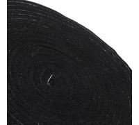 Oreilet Joint Barbecue Haute Température, 14,8 Pieds, Joints de Gril Fumoir avec Une Bonne Adhérence, Ruban d'étanchéité en Feutre Auto-adhésif pour Couvercle Barbecue X XL (Black)