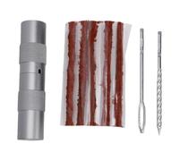Oreilet Kit de Bouchons de Pneu, Kit de Réparation de Pneus Compact, Outils de Correction de Crevaison Plate pour Camion, Camping-Car, SUV, VTT, Moto, Voiture, Tracteur, Remorque