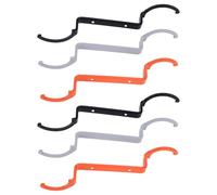 Oreilet Kit de Clés de Verrouillage de Conduit 6Pcs, Jeu de Clés à Outils de Serrage de Contre-écrou, pour Serrer et Desserrer les écrous de Verrouillage dans les Espaces Restreints