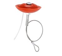 Oreilet Kit Réparation Crevaison Pneu, Outil Universel Réparation Pneu Déchirures Flanc jusqu'à 1,5 Pouces, avec Fils en Acier pour L'alignement, pour Remorque Tracteur Tondeuse (Orange)