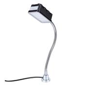Oreilet Lampe de Machine à LED Magnétique, Lampe Travail LED 10 W avec Col Cygne Flexible 19,7 Pouces, LampeD'atelier 6500 K 1500 Lm pour éclairage Gril Machine Coudre Tour D'établi (Prise UE)