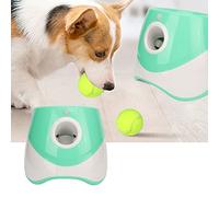 Oreilet Lanceur Balle Automatique Chien, Lanceur Balle Chiens Chien Interactif, Machine à Lancer Chiot à 3 Distance Rechargeable pour Extérieur Intérieur, pour Petit Chiot Moyen
