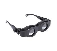 Oreilet Lunettes Binoculaires Mains Libres, Grossissement 3X, Mise au Point Réglable, Lunettes Télescopiques Portables avec Verres Polarisés pour la Pêche, L'observation des Oiseaux