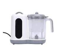 Oreilet Machine à Aliments pour bébé, Robot Culinaire de Grande capacité, Cuiseur Vapeur et Mélangeur à Purée, Machine à Purée à Cuisson Automatique avec Minuterie, pour une variété de (Prise UE)