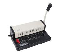 Oreilet Machine à Relier les Livres, Reliure Manuelle à Peigne avec 13 Trous Ronds pour Papier A4 A5 A6, Machine à Relier Multifonctionnelle pour le Bureau, la Maison et L'école