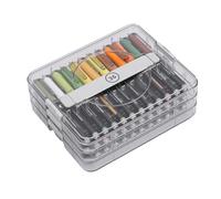 Oreilet Marqueurs Peinture Acrylique 36 Couleurs, Stylos Professionnels pour Aquarelle avec Boîte Rangement, Stylos Peinture Acrylique ou sur Roche Cadeaux D'art Bricolage