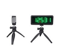 Oreilet Minuterie Sprint Mise Niveau 2026 pour Piste, Horloge Course sans Fil Portable et Précise avec écran LED Vert à 5 Chiffres, Chronomètre pour Entraînement Vitesse Course Moto