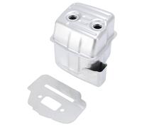 Oreilet MS 271 MS291 Silencieux pour MS271C MS291C MS271, Tronçonneuse, Silencieux D'échappement Scie Chaîne avec Joint Carter Refroidissement Remplacer 1141 140 0613 11411400613