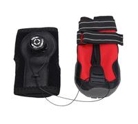 Oreilet Orthotine Botte sans Joint Enroulable Spécifique pour Chien, Semelle Antidérapante Respirante et Résistante l'usure, Protection Pédale de Style Botte pour Chien en Plein Air (L)