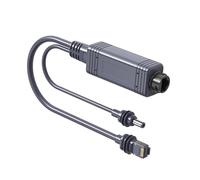 Oreilet POE Splitter Gigabit, 48V 2.5A 100W Adaptateur Splitter Ethernet POE avec Transfert 100 M Longue Distance et Tension D'entrée DC37-52V Compatible avec Satellite
