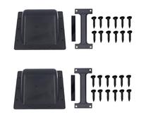 Oreilet Poignée Haut-parleur 2 Pièces, Poignées D'armoire Haut-parleur Encastrées Alliage D'aluminium avec Remplacement Poignée Confortable pour Armoires -parleurs Grande Scène