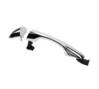 Oreilet Poignée Porte Extérieure Voiture, ABS côté Conducteur Gauche, Remplacement Poignée Porte Extérieure Automobile avec Embout pour 2016-2020, Accessoires Extérieurs Voiture (Côté conducteur