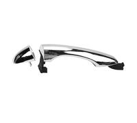 Oreilet Poignée Porte Extérieure Voiture, ABS côté Conducteur Gauche, Remplacement Poignée Porte Extérieure Automobile avec Embout pour 2016-2020, Accessoires Extérieurs Voiture (Côté passager