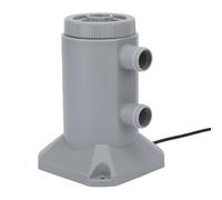 Oreilet Pompe de Filtre de Piscine, Pompe de Filtre à Cartouche Débit de 250 L/H à Faible Bruit avec Cartouche à 2 Tuyaux pour Piscines Petites à Moyennes, 5,91 X 8,7 Pouces (Prise UE 230V)