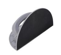 Oreilet Ponceuse D'angle pour Cloisons Sèches, Outil de Ponçage Semi-circulaire à Angle Droit, Micro-ponceuse de Détail Portative D'angle Interne pour Papier de Verre de 9 Pouces