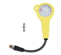Oreilet Pression DE Plongée Glow dans Le Montre DE Pression DE Scuba DARBA avec Tuyau, Mini Console DE Plongée sous-Marine Submersible à Cadran Blanche BCD pour Plongée sous-Marine (80 cm)