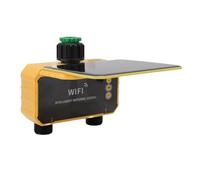 Oreilet Programmateur D'arrosage Wi-FI, Programmateur Solaire 2 Zones avec Temporisation Cas Pluie, Contrôle Via Application et Filtre Précision, Contrôleur D'irrigation Automatique