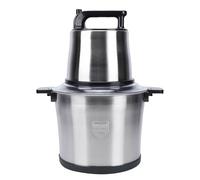 Oreilet Robot Culinaire électrique, Hachoir à Viande électrique en Acier Inoxydable, Hachoir à Légumes, Machine à Aliments pour L'ail, les Noix Piment, la Maison pour Hacher, Purée (Prise UE 220V)