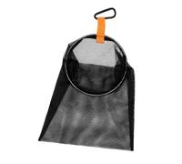 Oreilet Sac Mesh avec Ceinture Taille pour Creuser sur la Plage | Ceinture réglable, ouverture du cadre en acier, filet robuste, capture d\'huîtres pétoncles, équipement de pêche et de