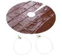 Oreilet Sacs D'arrosage pour Arbres, Sac D'irrigation à Libération Lente de 25 Gallons, Système D'irrigation Goutte à Goutte Jardin Racines Profondes, Sacs D'eau pour Plantés 120CM